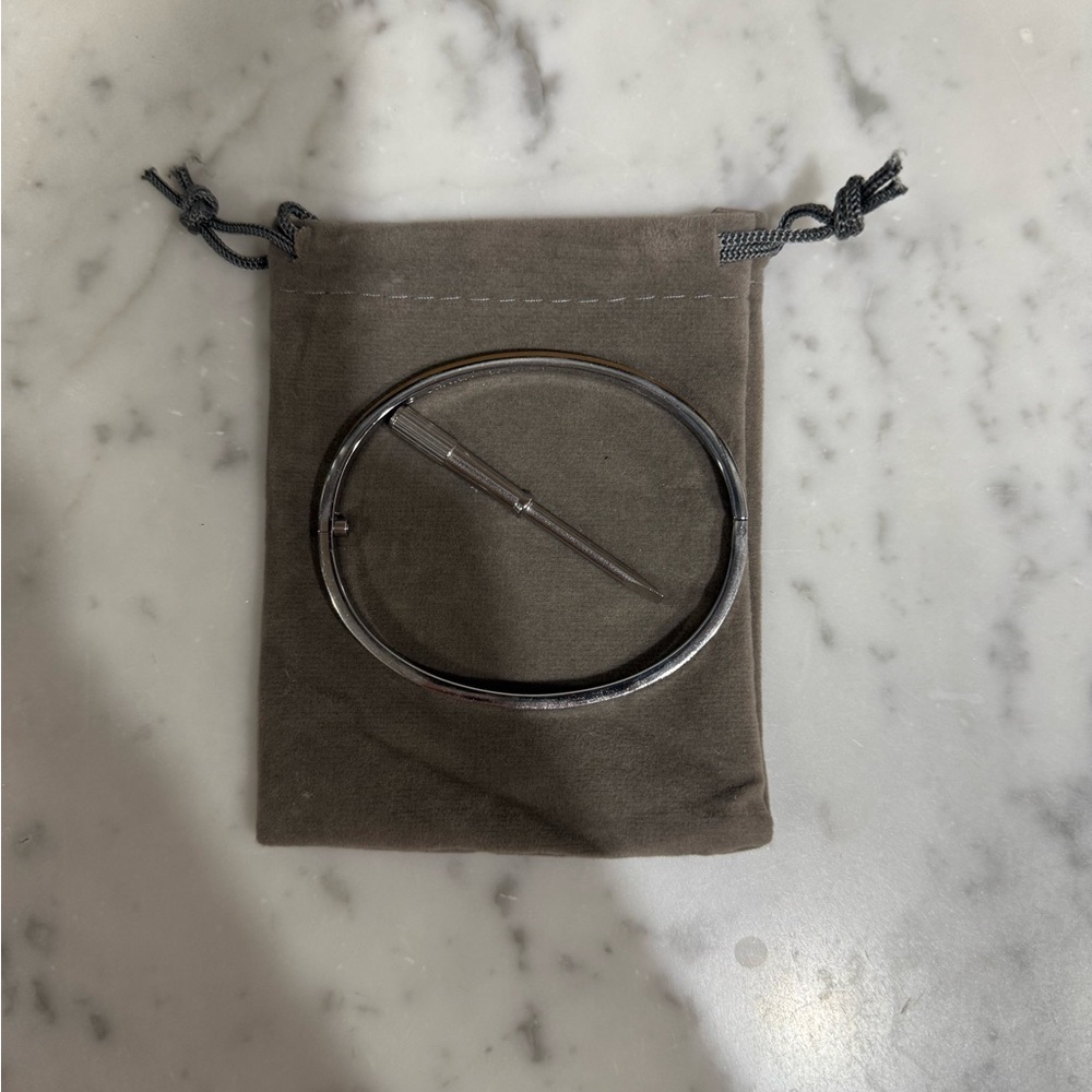 Silver Screw Bracelet - Picture 5 of 7